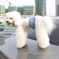 Pañales masculinos lavables al por mayor del animal doméstico del perro Pantalones suaves del pañal del perro del gato de Jean